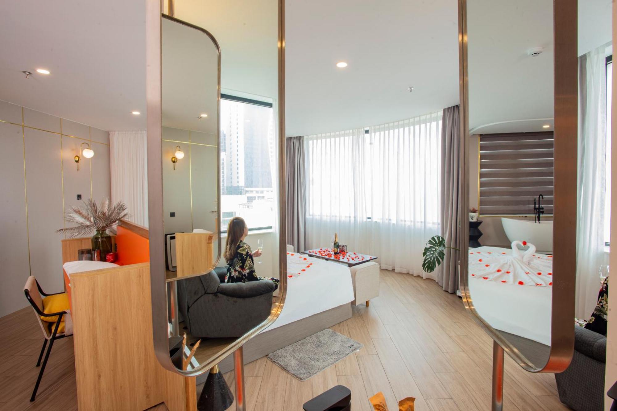 Pama Boutique Hotel & Bistro ダナン市 エクステリア 写真